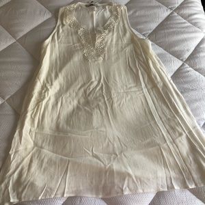NWT 2 Hearts white summer dress Size M